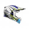 CASCO ACERBIS LINEAR 2206 GRAPHIC WHITE/BLUE
