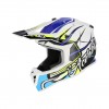 CASCO ACERBIS LINEAR 2206 GRAPHIC WHITE/BLUE