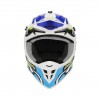 CASCO ACERBIS LINEAR 2206 GRAPHIC WHITE/BLUE