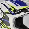 CASCO ACERBIS LINEAR 2206 GRAPHIC WHITE/BLUE