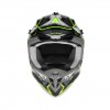 CASCO ACERBIS LINEAR 2206 GRAPHIC BLACK/FLUO YELLOW