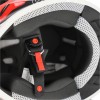 CASCO ACERBIS LINEAR 2206 GRAPHIC GREY/RED
