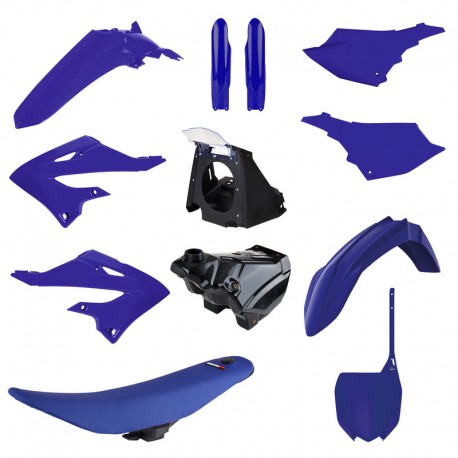 KIT DE PLASTICOS POLISPORT RESTYLING YAMAHA YZ125/250 AZUL