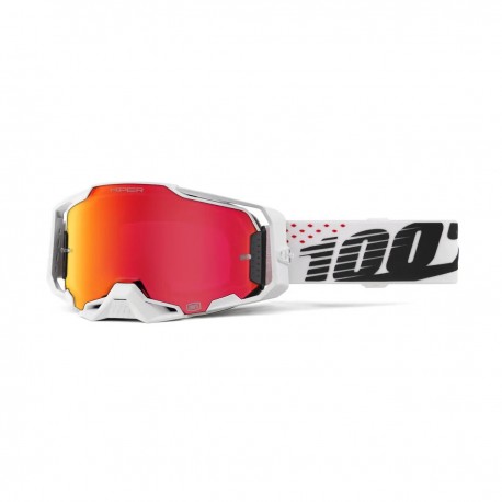GAFAS 100% ARMEGA INVICTA - HiPER RED MIRROR LENS
