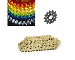 KIT ARRASTRE CADENA RETENES ORO