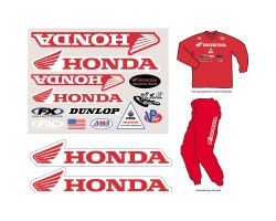 Factory Rider Iron On-Honda