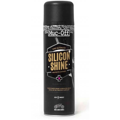 Abrillantador y protector Muc-Off Silicone Shine Spray 500ml