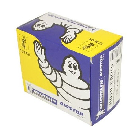 Cámara Michelin Trasera Reforzada 80/100-12 MCR Valve TR4