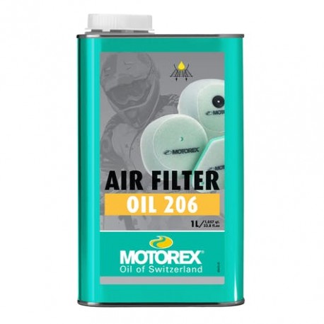 MOTOREX ACEITE FILTRO 1L (AIR FILTER OIL 206)