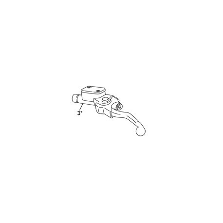 BOMBA EMBRAGUE COMPLETA BREMBO 9MM