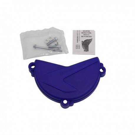 PROTECTOR TAPA EMBRAGUE AZUL SHERCO SE 250 / 300 2T / 450 4T (2014-2021)