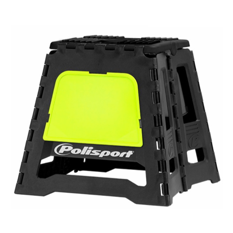 CABALLETE POLISPORT PLEGABLE AMARILLO FLUOR