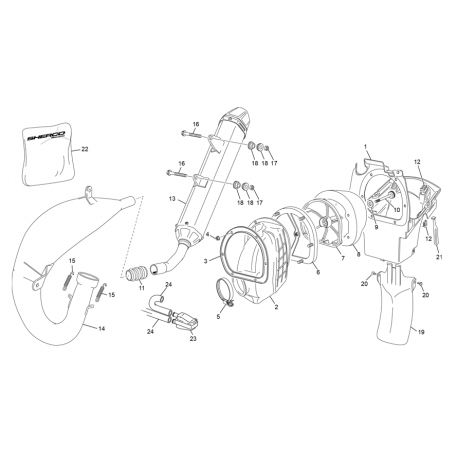 GOMA UNION ESCAPE SHERCO 125 SE / FACTORY