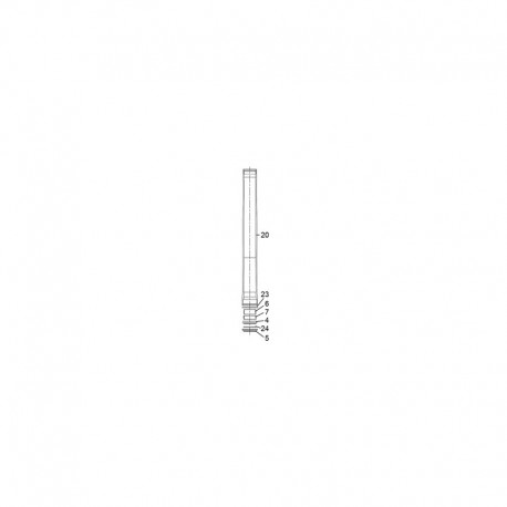 GUARDAPOLVOS KYB SET 48MM SHERCO