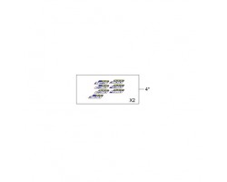 KIT ADHESIVOS LOGO 300cc SE FACTORY 2019