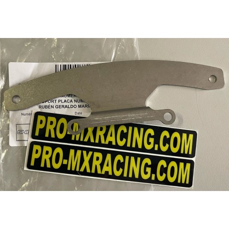 SOPORTE PLACA PORTANUMERO MX DELANTERO SHERCO SE / SEF