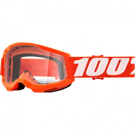 GAFAS 100% STRATA 2 NIÑO NARANJA