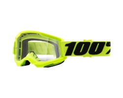 GAFAS 100% STRATA 2 NIÑO AMARILLO FLUOR