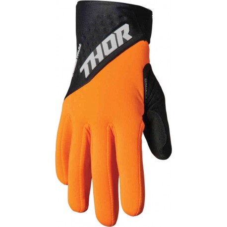 GUANTES THOR SPECTRUM ORANGE/BLACK