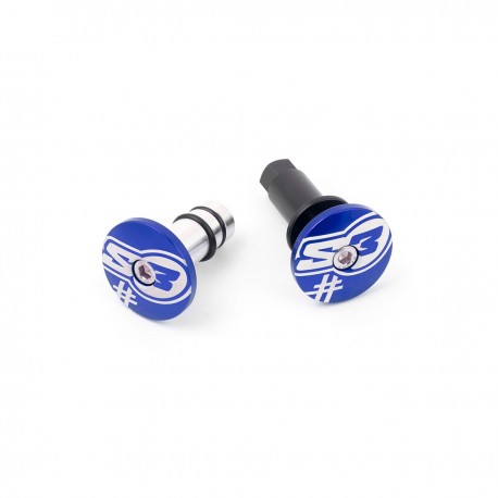 TAPONES MANILLAR S3 "FIVE" BLUE