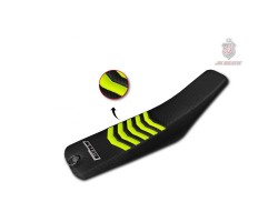 Funda asiento JN SEATS GRIP SHERCO SE SEF 17-23 Negro/ Amarillo Fluor