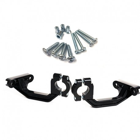 KIT DE MONTAJE + TORNILLERIA CIRCUIT PARA PARAMANOS DAKAR UNIVERSAL