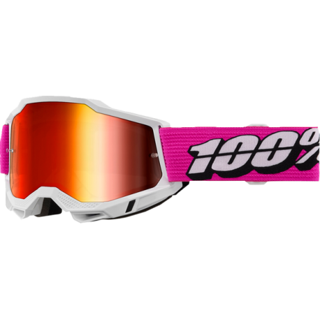 GAFAS 100% ACCURI 2 M2 ROY / LENTE ROJO ESPEJO
