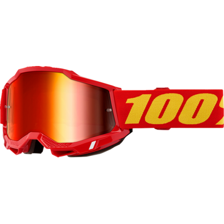 GAFAS 100% ACCURI 2 M2 ROJO / ROJO ESPEJO