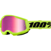 GAFAS 100% STRATA 2 M2 AMARILLO / ROSA ESPEJO