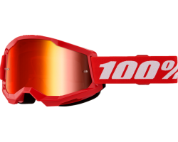 GAFAS 100% STRATA 2 M2 ROJO / ROJO ESPEJO