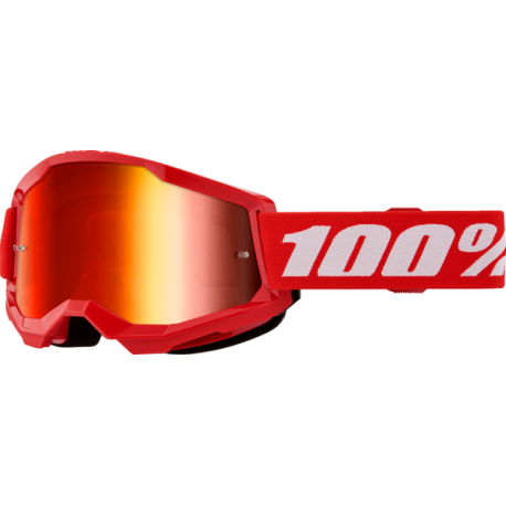 GAFAS 100% STRATA 2 M2 ROJO / ROJO ESPEJO