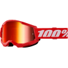 GAFAS 100% STRATA 2 M2 ROJO / ROJO ESPEJO