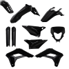 KIT PLASTICO SHERCO 125 4T FACTORY NEGRO 2023-