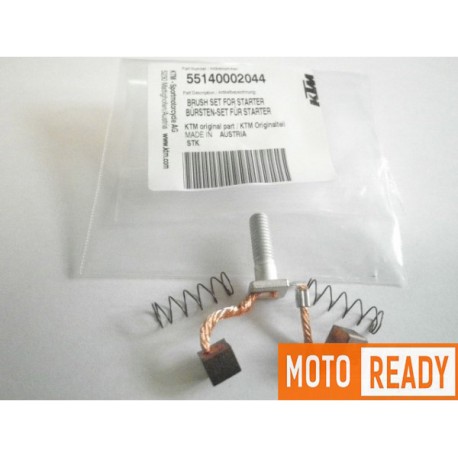 KIT ESCOBILLAS MOTOR ARRANQUE EXC 250 (10-12) EXC 300 (07-12) HUSABERG TE 250-300 (11-12) ORIGINALES