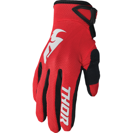GUANTES THOR SECTOR ROJO JUNIOR