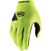 GUANTES 100% RIDECAMP AMARILLO FLUOR