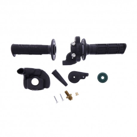 MANDO DE GAS DOMINO COMPLETO CON PUÑOS 2T / 4T