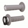 PUÑOS ODI MX LOCK ON V2 HALF WAFFLE 2T /4 T GRAFITO GRIS CLARO
