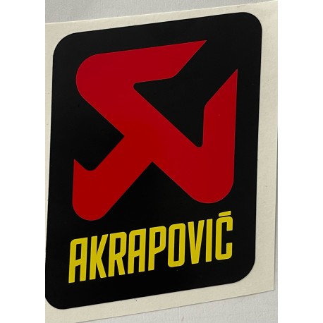 ADHESIVO AKRAPOVIC SILENCIOSO 4T