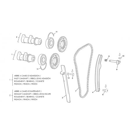 TORNILLO TH M8 SPECIAL SHERCO SEF 250/300 4T