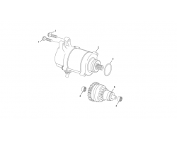 TORICA MOTOR ARRANQUE SHERCO SE 125/250/300 2T