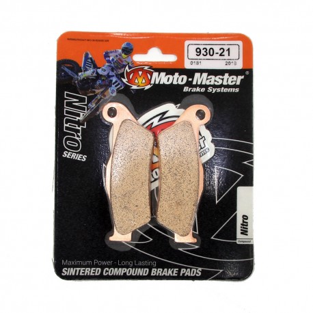 Pastillas Freno Sintetizadas Moto-Master