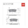 PASTILLAS DE FRENO GOLD-FREN YAMAHA GOLDFREN 048-S3