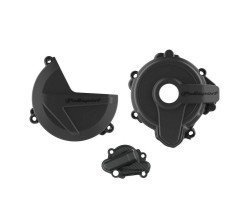 Protector Tapa Embrague+Encendido+Bomba de Agua Polisport Sherco SE 250/300 2T 2014-2025