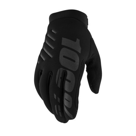 GUANTES 100% BRISKER NEGRO NEOPRENO