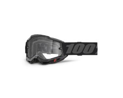 GAFAS 100% ACCURI 2 ENDURO M2 NEGRO / TRANSPARENTE