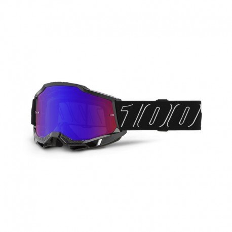 GAFAS 100% ACCURI 2 M2 BLACKLINE / ROJO AZUL ESPEJO