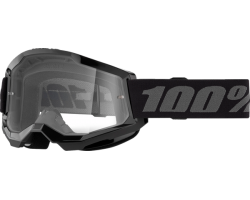 GAFAS 100% STRATA 2 M2 NEGRO / TRANSPARENTE
