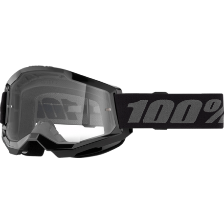 GAFAS 100% STRATA 2 M2 NEGRO / TRANSPARENTE