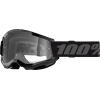 GAFAS 100% STRATA 2 M2 NEGRO / TRANSPARENTE